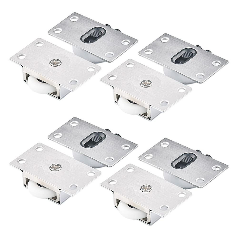 4 Pairs Wardrobe Roller Wheels Sliding Door Roller Wheels Sliding Cupboard Rollers Cabinet Roller Door Roller 9444929330311