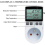Digital / Heating Cooling Thermostat Socket Lcd Temperature Controller, 230v For Greenhouse Farm Temperature Controller/terrarium Thermostat(socket) 5