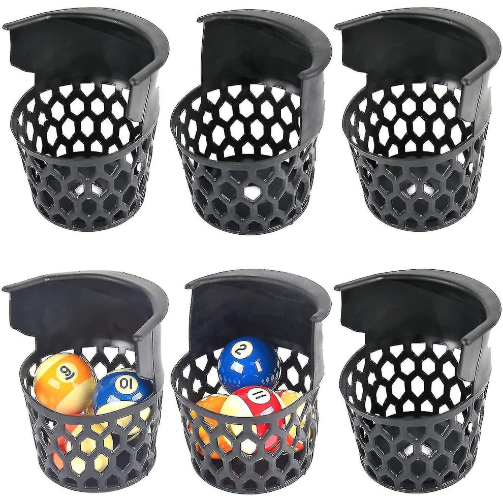 Pool Table Pockets Replacement Pockets For Billiard Table Set Of 6 Plastic Web Pockets X