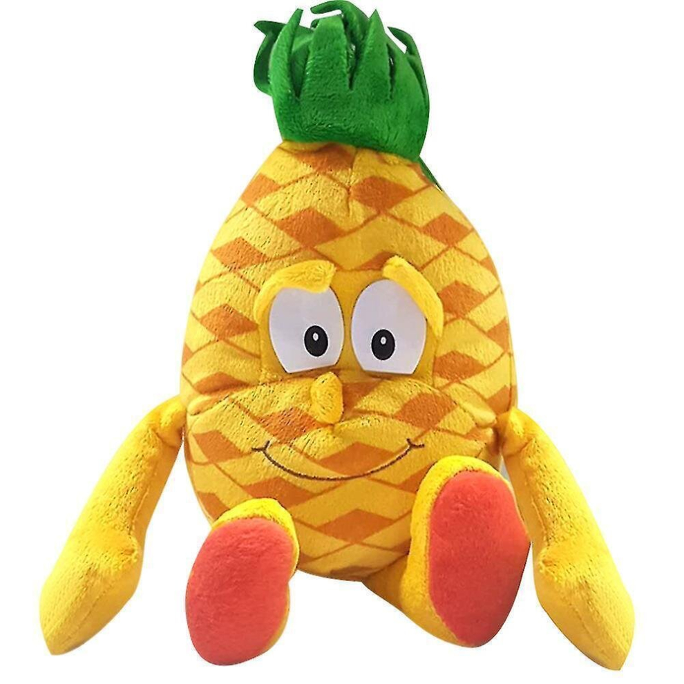 (  Pineapple) Fruit Vegetables Soft Plush Toy Stuffed Doll Cute Gift For Children Kids