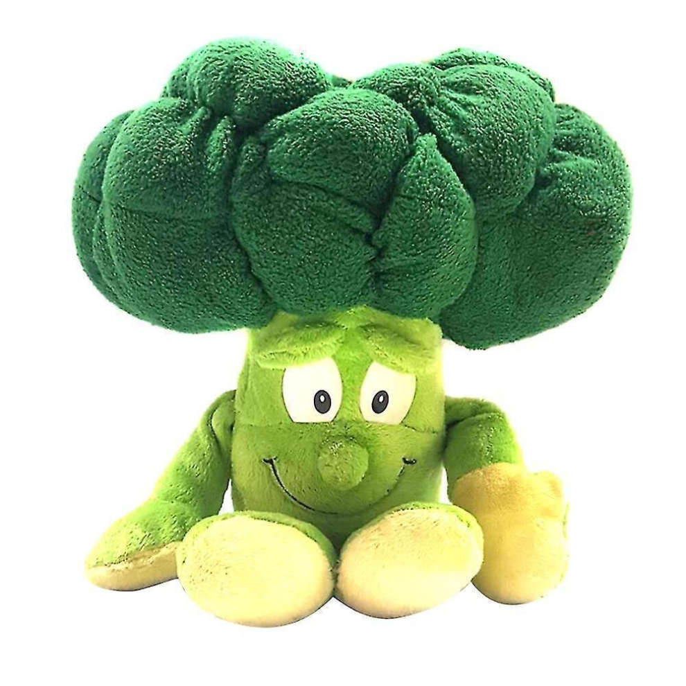 ( Broccoli) Fruit Vegetables Soft Plush Toy Stuffed Doll Cute Gift For Children Kids