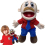 (  Jeffy's Dad) Jeffy Puppet Plush Toy Doll Soft Stuffed Hand Puppet 1