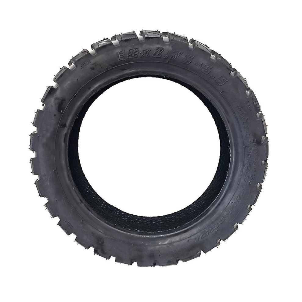 10X2.70-6.5 Inner And Outer Tire Electric Scooter Balance Car Tire Off-Road Tubeless Tire 700 Black 9444929341904
