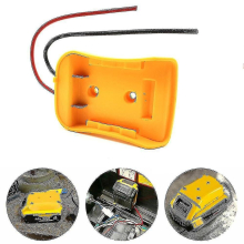 Battery Adapter Power Wheels Adapter Compatible With Dewalt Battery 18v Power Dock Holder Power Mount Connector