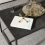 (Dark Grey) Rectangular Sofa Side Coffee Table Sintered Stone 5