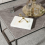 (Light Grey) Rectangular Sofa Side Coffee Table Sintered Stone 4