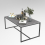 (Light Grey) Rectangular Sofa Side Coffee Table Sintered Stone 2