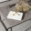 (Light Grey) Rectangular Sofa Side Coffee Table Sintered Stone 6