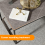 (Light Grey) Rectangular Sofa Side Coffee Table Sintered Stone 7