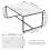 (White) Rectangular Sofa Side Coffee Table Sintered Stone 3