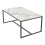 (White) Rectangular Sofa Side Coffee Table Sintered Stone 8