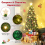 Costway 6FT Pre-Lit Christmas Tree Fiber Optics Xmas Tree with 8 Lighting Modes 5