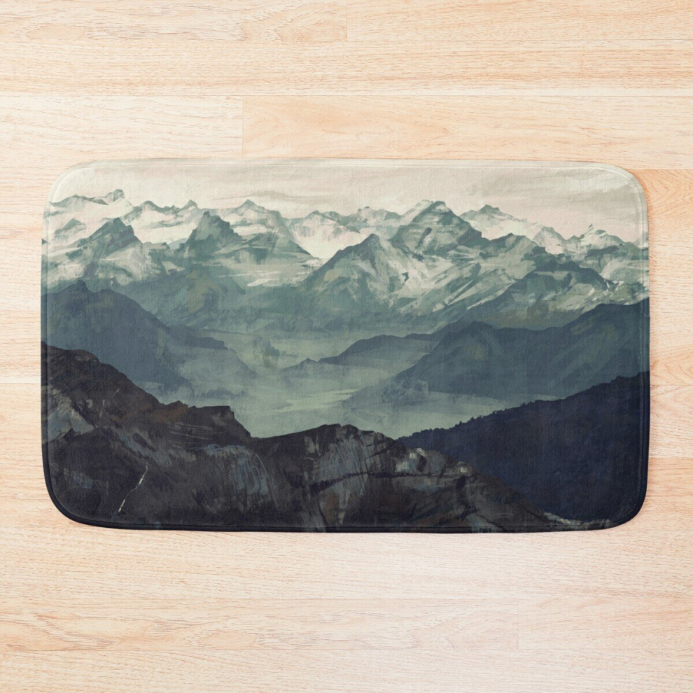 Bath Mat Mountain Fog 20 x 31 inch Non-slip Bathroom-image-OPC-PCPZ8DP-NEW