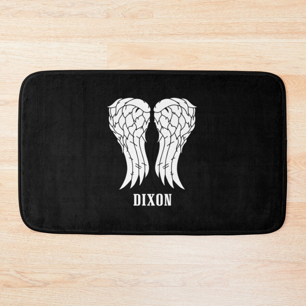 Bath Mat Daryl Dixon - Motorcyle Wings 20 x 31 inch Non-slip Bathroom-image-OPC-PCPZ9CV-NEW