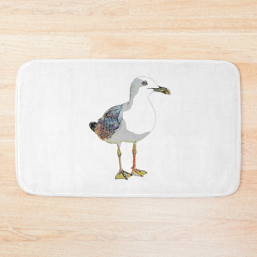 Bath Mat Seagull 20 x 31 inch Non-slip Bathroom-image-OPC-PCPZ9K7-NEW