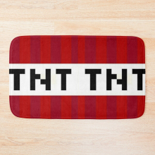 Bath Mat Minecraft TNT 20 x 31 inch Non-slip Bathroom