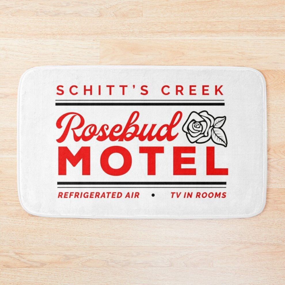 Bath Mat Rosebud Motel 20 x 31 inch Non-slip Bathroom