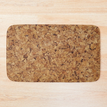 Bath Mat Cork texture 20 x 31 inch Non-slip Bathroom