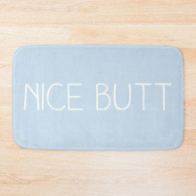 Bath Mat NICE BUTT 20 x 31 inch Non-slip Bathroom