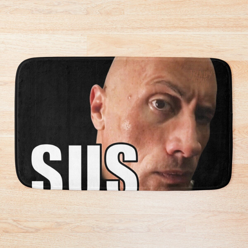 Bath Mat The Rock Meme 20 x 31 inch Non-slip Bathroom-image-OPC-PCPZBRV-NEW