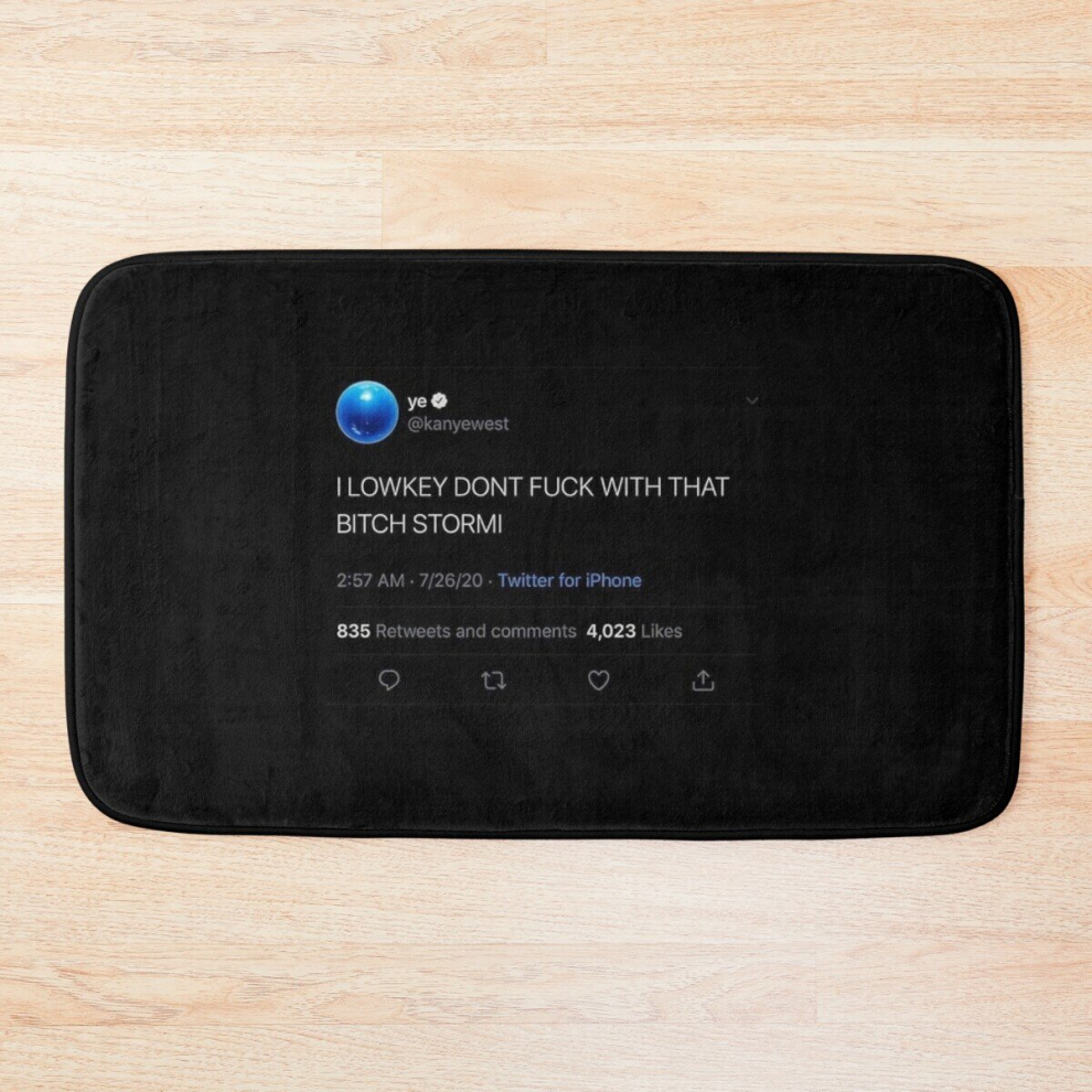 Bath Mat Kanye Tweet 20 x 31 inch Non-slip Bathroom-image-OPC-PCPZ8VK-NEW