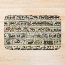 Bath Mat THE BAYEUX TAPESTRY 20 x 31 inch Non-slip Bathroom