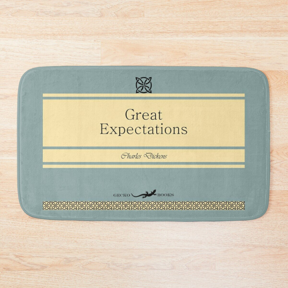 Bath Mat Great Expectations Retro Book Cover 20 x 31 inch Non-slip Bathroom-image-OPC-PCPZCYG-NEW