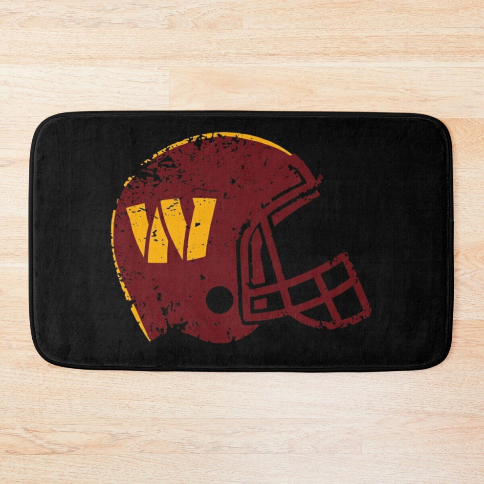 Bath Mat washington commanders helmet 20 x 31 inch Non-slip Bathroom-image-OPC-PCPZD9P-NEW