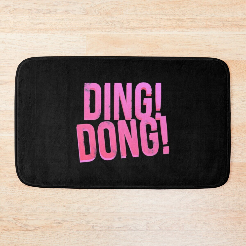 Bath Mat Ding! Dong! 20 x 31 inch Non-slip Bathroom-image-OPC-PCPZD9V-NEW
