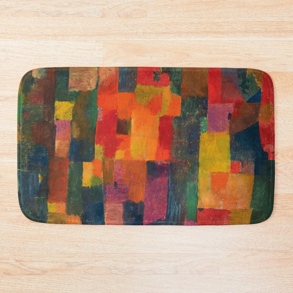 Bath Mat Paul Klee - No Title - Ohne Titel 20 x 31 inch Non-slip Bathroom-image-OPC-PCPZDGQ-NEW