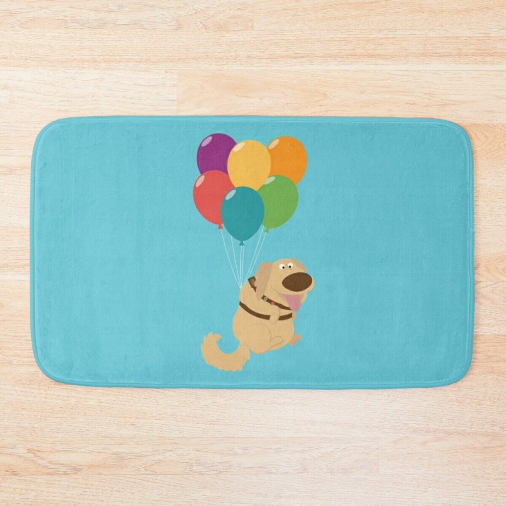 Bath Mat Dug Balloons 20 x 31 inch Non-slip Bathroom-image-OPC-PCPZFXR-NEW