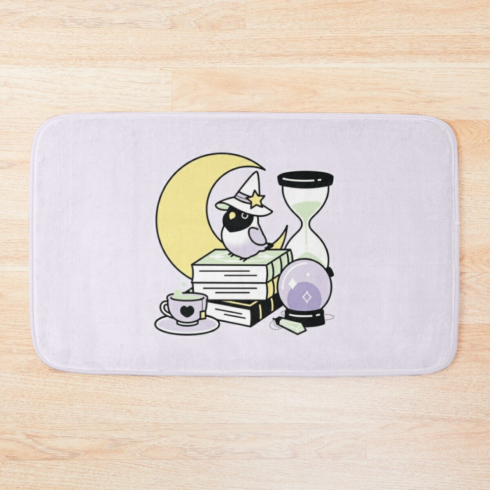 Bath Mat Lolita the Magical Goth Lovebird 20 x 31 inch Non-slip Bathroom-image-OPC-PCPZGQT-NEW