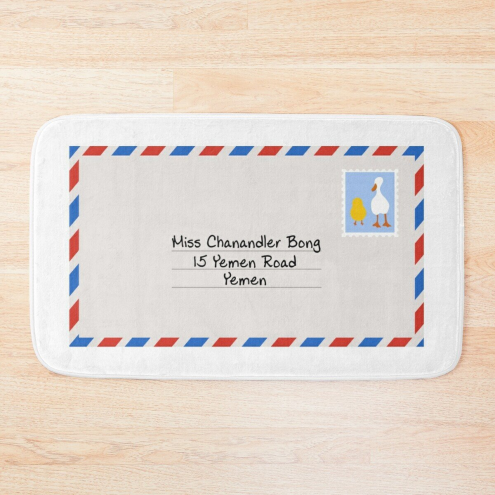Bath Mat Miss Chanandler Bong 20 x 31 inch Non-slip Bathroom-image-OPC-PCPZH6D-NEW