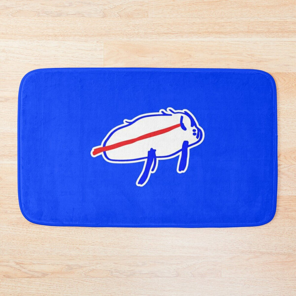 Bath Mat Josh Allen Drawing 20 x 31 inch Non-slip Bathroom-image-OPC-PCPZHFB-NEW