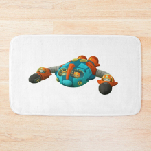 Bath Mat Character Octonauts Ride The Plane 20 x 31 inch Non-slip Bathroom
