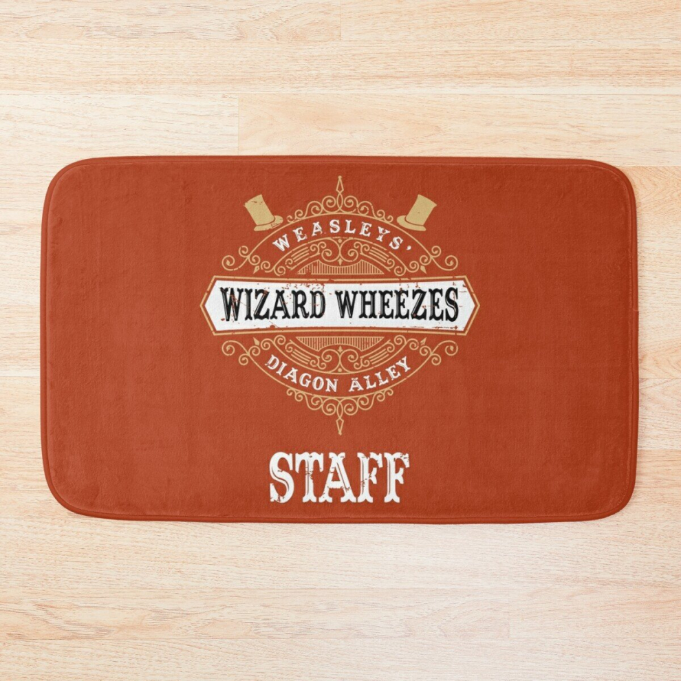 Bath Mat Weasleys Wizard Wheezes Staff 20 x 31 inch Non-slip Bathroom