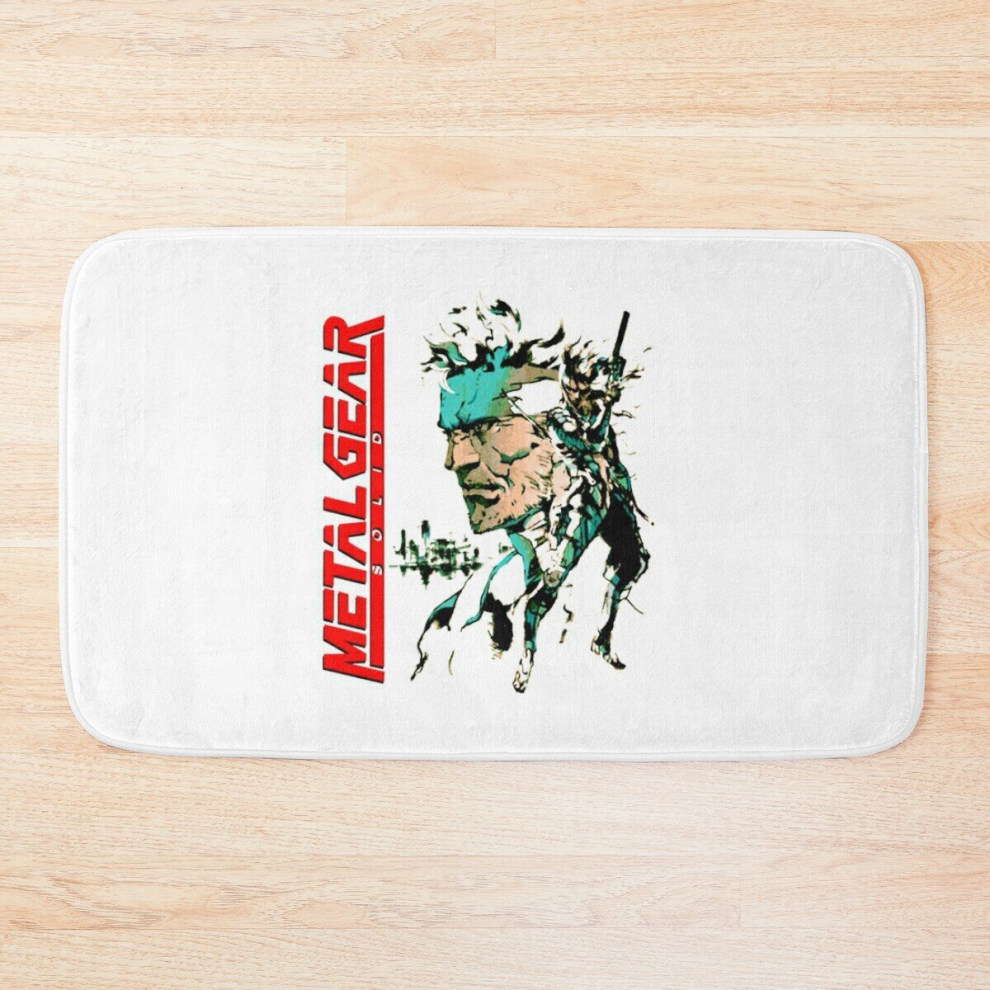 Bath Mat Metal Gear Solid 20 x 31 inch Non-slip Bathroom-image-OPC-PCPZGTC-NEW