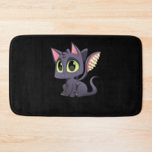 Bath Mat Baby Displacer Beast - Cute D&D Adventures 20 x 31 inch Non-slip Bathroom