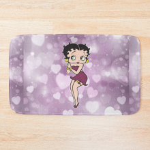 Bath Mat Betty Boop 2023, Betty Boop, Betty Boop Sassy, Betty Boop 2024, cute girl cartoon 20 x 31 inch Non-slip Bathroom