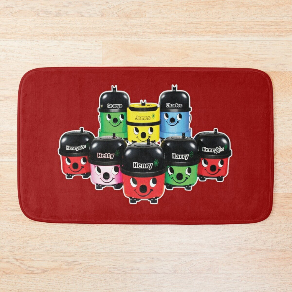 Bath Mat Henry Hoover and Friends 20 x 31 inch Non-slip Bathroom