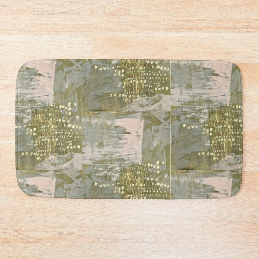 Bath Mat Abstracted Paint 20 x 31 inch Non-slip Bathroom-image-OPC-PCPZMHZ-NEW
