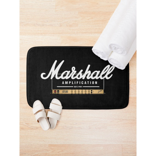 Bath Mat Marshall Amp Stack 1980 20 x 31 inch Non-slip Bathroom 2