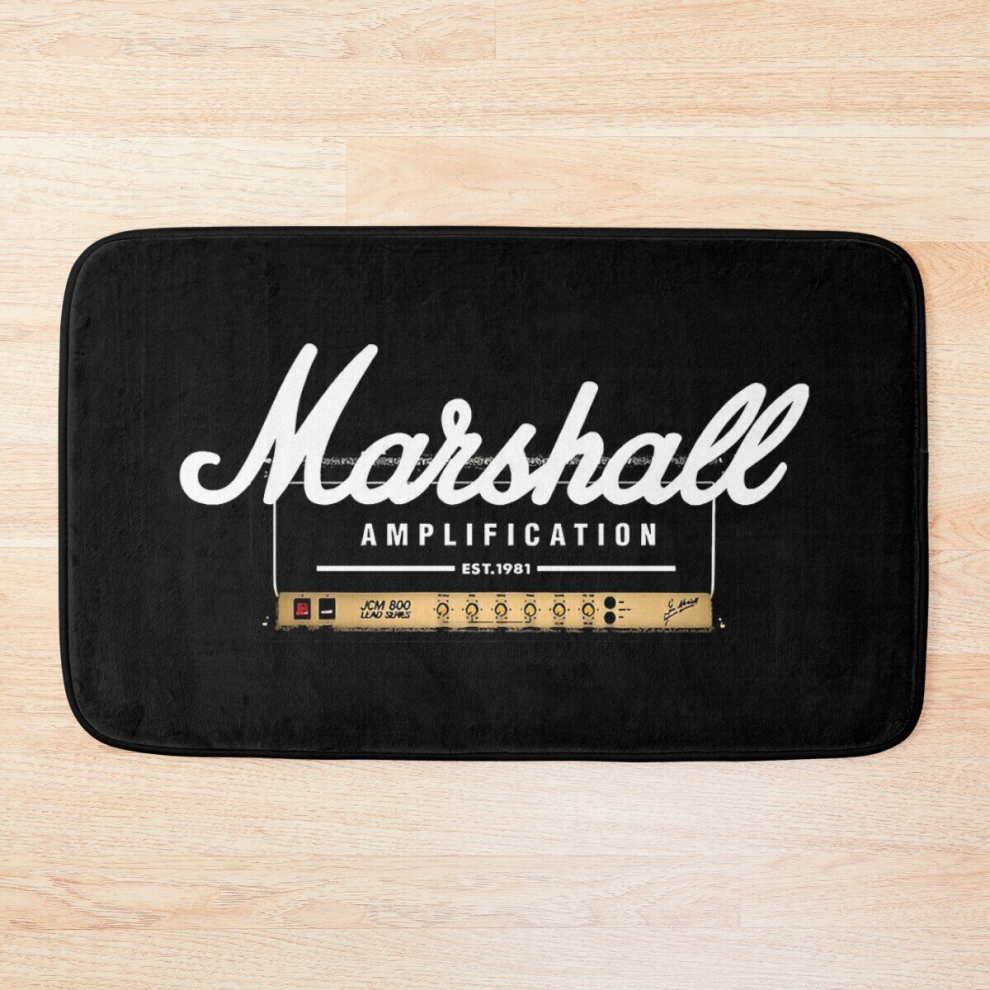 Bath Mat Marshall Amp Stack 1980 20 x 31 inch Non-slip Bathroom