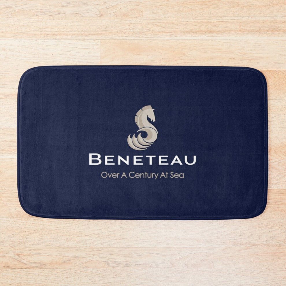 Bath Mat Beneteau Sailboat Sailing yacht 20 x 31 inch Non-slip Bathroom