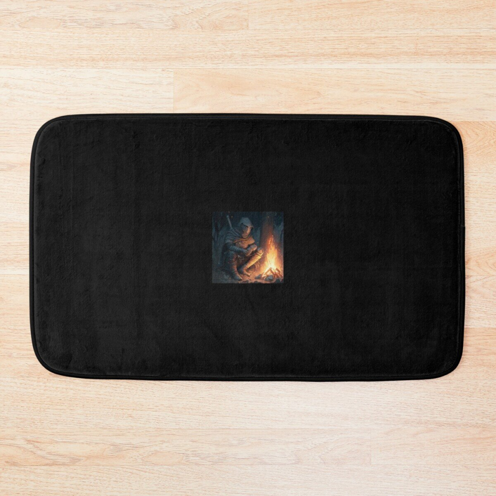Bath Mat Dark Souls Ashen One 20 x 31 inch Non-slip Bathroom-image-OPC-PCPZN52-NEW