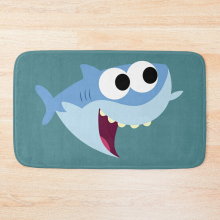 Bath Mat Baby Shark 20 x 31 inch Non-slip Bathroom