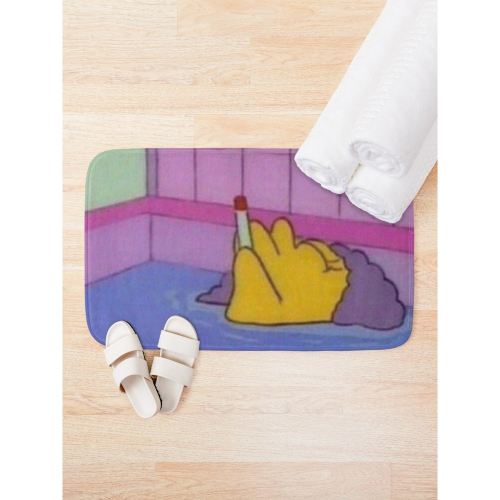 Bath Mat the simpsons 20 x 31 inch Non-slip Bathroom 2