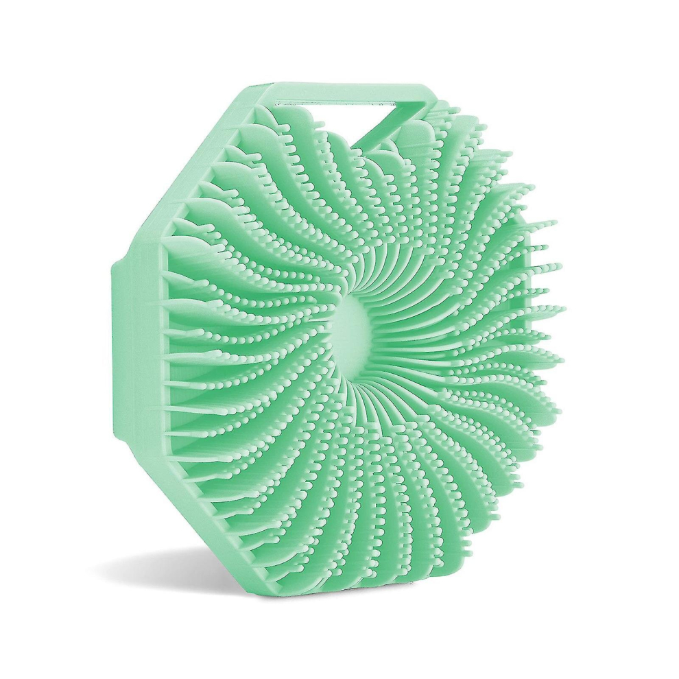 Sud Scrub Antimicrobial Silicone Scrubber - Exfoliating Body Brush with Ergonomic Grip, Soft Reusable Silicone, Travel-Friendly