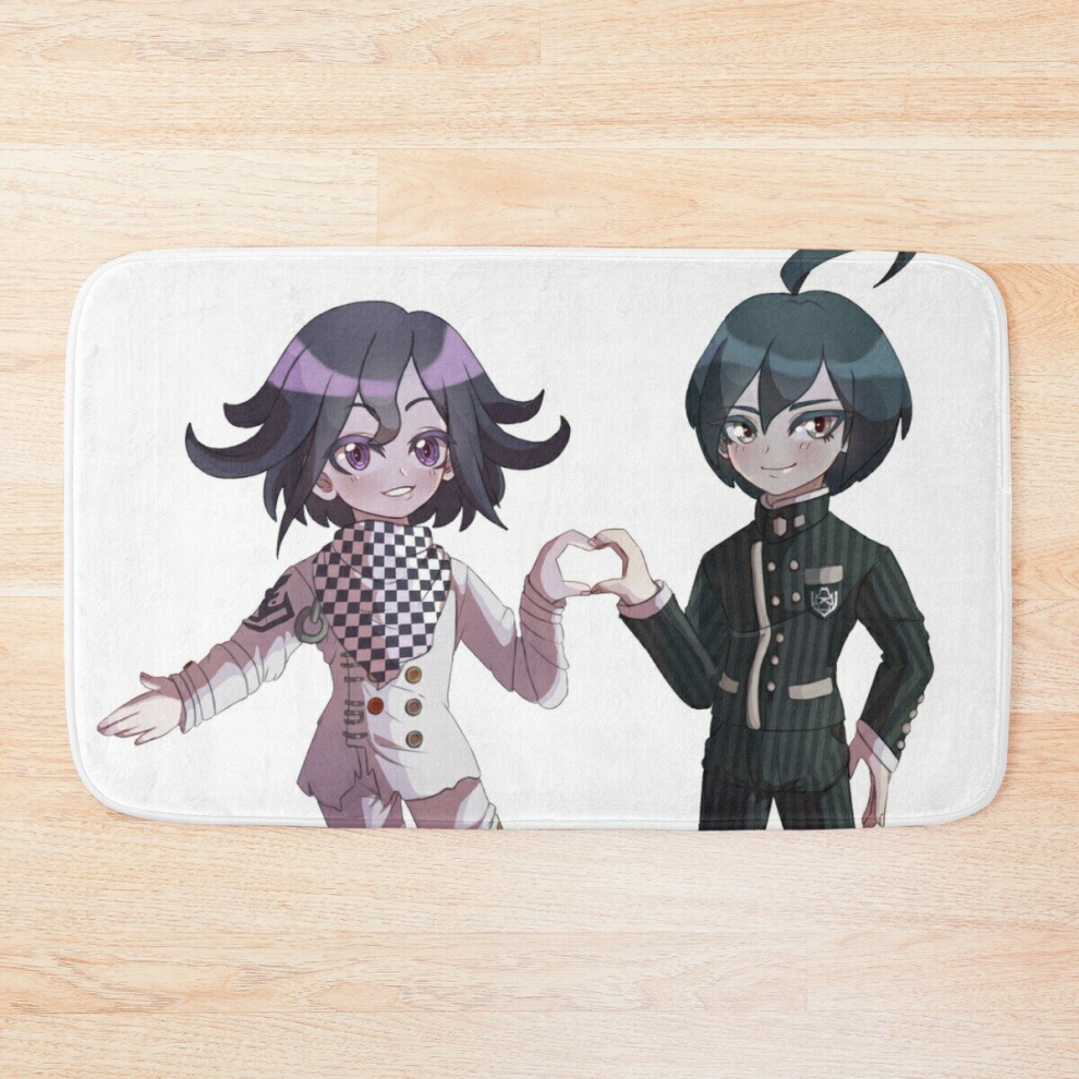 Bath Mat Oumasai Chibi Danganronpa V3 20 x 31 inch Non-slip Bathroom-image-OPC-PCPZQ2K-NEW