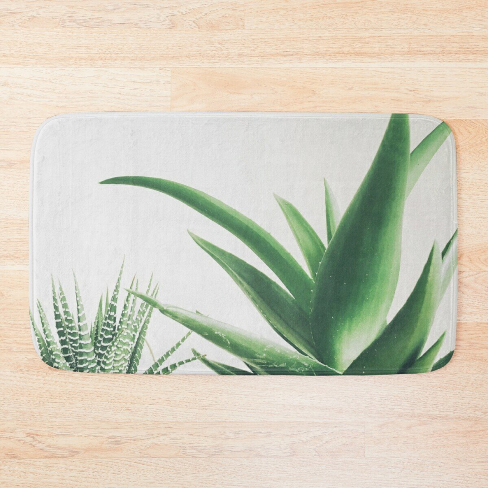 Bath Mat Succulents 20 x 31 inch Non-slip Bathroom-image-OPC-PCPZQWK-NEW